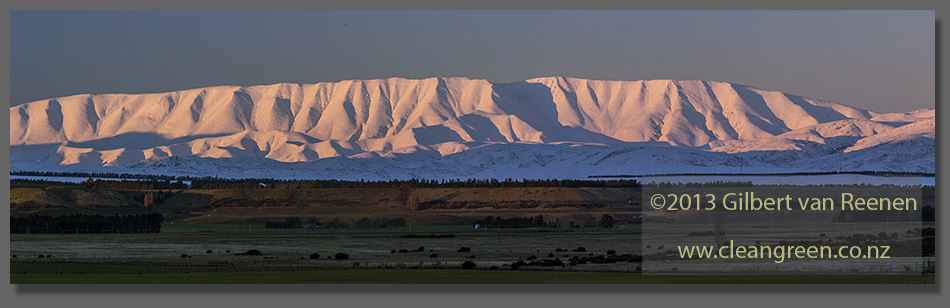 Last Light Mt St Bathans